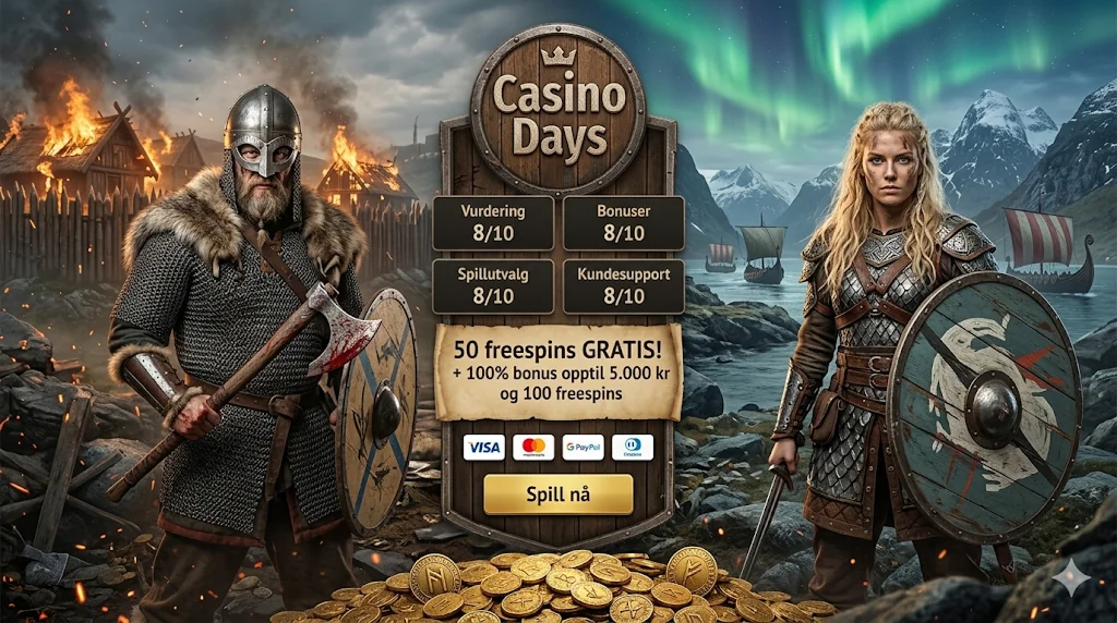 Casinodays — Casino Days mobilversjon
