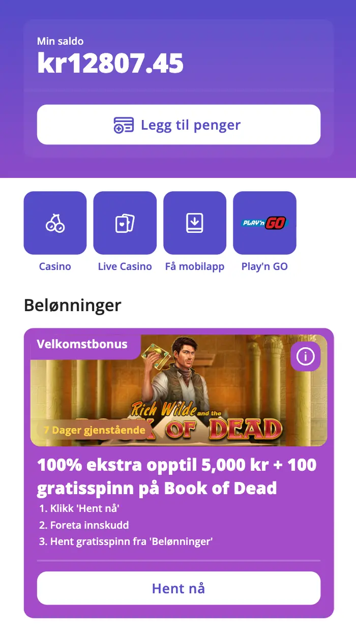 Casinodays — Hovedbilde